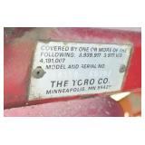 Toro 4350 reel mower for parts