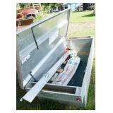 Truck toolbox overall 70-3/4 inch wide