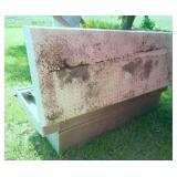 Truck toolbox overall 70-3/4 inch wide