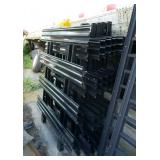 7 New Stake Pocket sections 47-1/4 x 48 inch, posts 2 ft on center