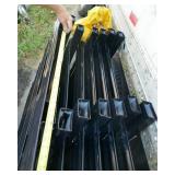 7 New Stake Pocket sections 47-1/4 x 48 inch, posts 2 ft on center