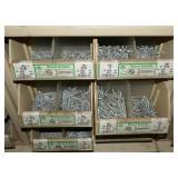 6 Parts boxes full of Wood and hex cap screws