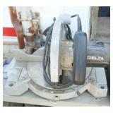 12V drill and Delta 8 inch miter saw