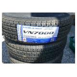 Set of 4 steel belted radials 225/75R15