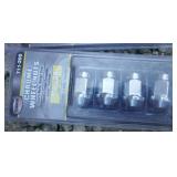 3 new packages of chrome wheel nuts 1/2 - 20