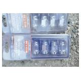 Two 20pc wheel lock kits and three 4pc Chrome wheel nuts M12-1.50