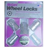 Two 20pc wheel nut and lock kits and one 4pc M14-1.50