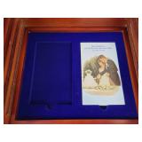 Beautiful Franklin Mint Kennedy US Half Dollar Case (Empty) - Holds from 1964 to 2014