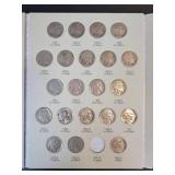 Nearly Complete Buffalo Nickel Book! - Only Missing 1937-D
