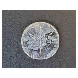 2013 1 oz Canadian Maple $5 Coin - .9999 Fine Silver