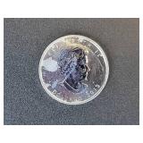 2013 1 oz Canadian Maple $5 Coin - .9999 Fine Silver