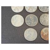 (14) US Steel War Cents - 1943 & 1943-D - Graded from G to AU