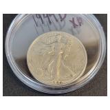 1944-D Walking Liberty US Half Dollar - 90% Silver - Graded XF