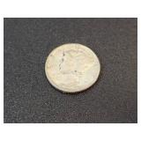 1943 Mercury US Dime - 90% Silver - Graded AU