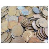 Large Lot of 1930+ US Wheat Pennies