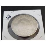 1818 Capped Bust US Half Dollar - 90% Silver - Graded VG