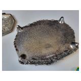 Vintage Jewelry Box with Belt Buckles, Tools, Vintage Dater Stamp (Latest year is 1935), Brass Measuring Tape, and More!