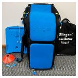 SLINGER Slam Pack Tennis Ball Machine Base with Tennis Balls