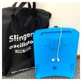 SLINGER Slam Pack Tennis Ball Machine Base with Tennis Balls