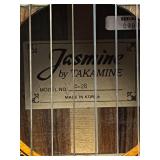 JASMINE by TAKAMINE model # C-28 Acoustic Guitar with Case