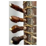 INDIAN MAHARAJA Vilayet Khan Stye Sitar with case
