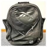 REEBOK Ball Bag on Wheels with Back Straps and Various Sports Balls