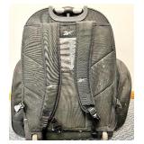 REEBOK Ball Bag on Wheels with Back Straps and Various Sports Balls