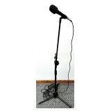 Adjustable and Collapsible Microphone stand with TONOR Microphone.
