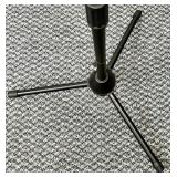 Adjustable and Collapsible Microphone stand with TONOR Microphone.