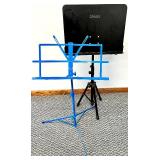 Pair of Adjustable and Collapsable Music Stands