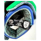 CASCADE R Medium Lacrosse Helmet, Large MAVERIK 375 ROME Gloves and Pads