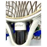 Various LaCrosse Goalie and Other Sticks with REEBOK LaCrosse Bag and Balls