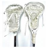 Various LaCrosse Goalie and Other Sticks with REEBOK LaCrosse Bag and Balls