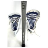 Various LaCrosse Goalie and Other Sticks with REEBOK LaCrosse Bag and Balls