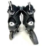 ROLLERBLADE PERFORMANCE US size 10 Rollerblades with BELL Helmet Size Medium