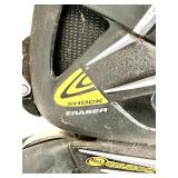 ROLLERBLADE SHOCK ERASER ABEC5 Max Wheel Size 88mm Composite Rollerblades with TURBOSKE Helmet