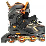 ZPM SPORTS Rollerblades US size 1-4 & GIRO XS Helmet