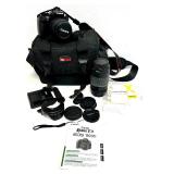 CANNON EFS 18 55MM Image Stabilizer Macro 0.25 / 0.8 Ft EOS REBEL T3 Camera with Accessories and Bag