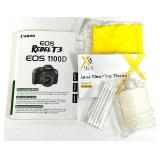 CANNON EFS 18 55MM Image Stabilizer Macro 0.25 / 0.8 Ft EOS REBEL T3 Camera with Accessories and Bag