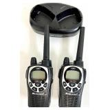 2 sets of 2 MIDLAND GXT WALKEE TALKIE Two-Way - Long Range Radios with Charging Bases.