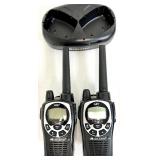 2 sets of 2 MIDLAND GXT WALKEE TALKIE Two-Way - Long Range Radios with Charging Bases.