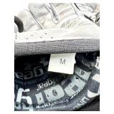 BAUER / UNDER ARMOR / REEBOX Brand HOCKEY GEAR with Metal Storage Bin