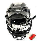 BAUER / UNDER ARMOR / REEBOX Brand HOCKEY GEAR with Metal Storage Bin