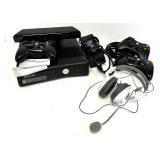 XBOX 360 with 3 Wireless Controllers and Accessories