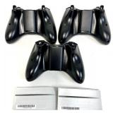 XBOX 360 with 3 Wireless Controllers and Accessories