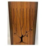 Handcrafted Hardwood TIMBER TONGUE DRUM with Picture Tree