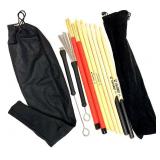 Various Musical Reeds, Drumsticks, Straps, Sheet Music Folder and other items