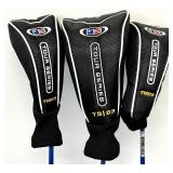 TOUR SERIES Youth Golf Clubs 1 / 4H / 3 with Covers