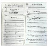 PRINCE OF EGYPT MOVIE - SCRIPT - SHEET MUSIC - BOOK and Signed Letter