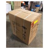 Husky Ready-to-Assemble 24-Gauge Steel 1-Drawer 2-Door Garage Base Cabinet in Black (28 in. W x 33 in. H x 18 in. D)Customer Returns See Pictures